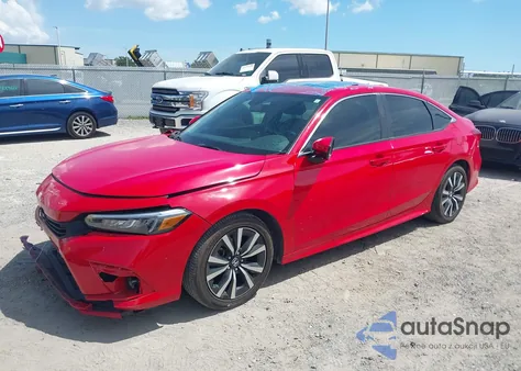 2024 Honda Civic Ex из США, поврежденный, VIN 2HGFE1F71RH311307